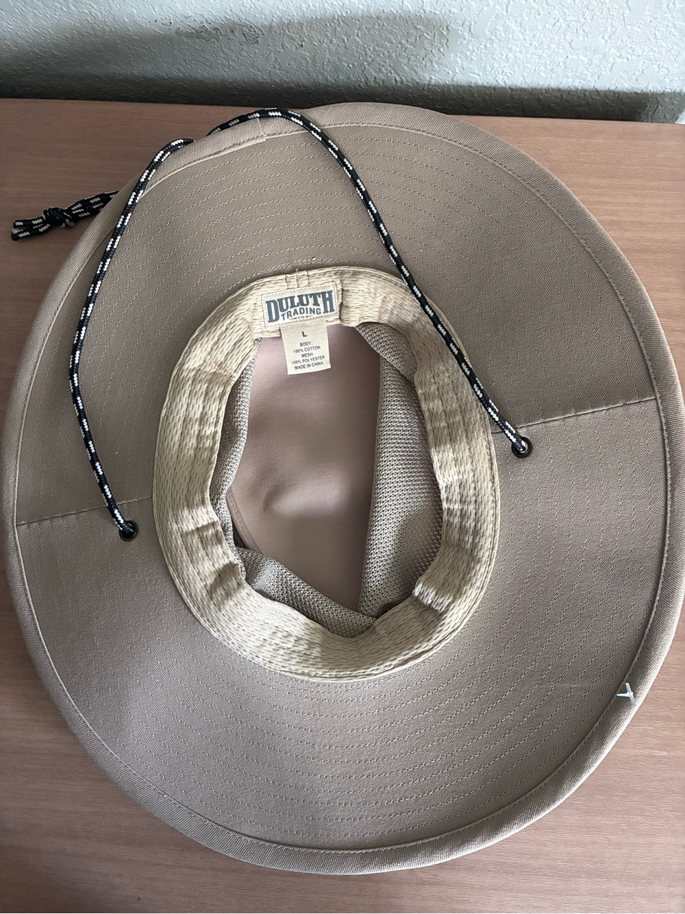 Duluth Men’s Crusher Sun Hat Dark Khaki Size Large New - Picture 6 of 8
